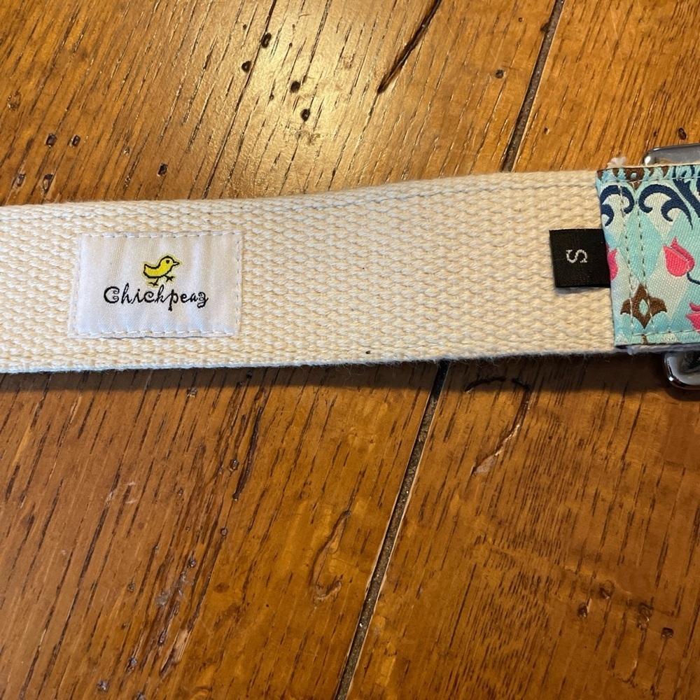 Women’s unique belt blue birds flowers - Picture 2 of 4